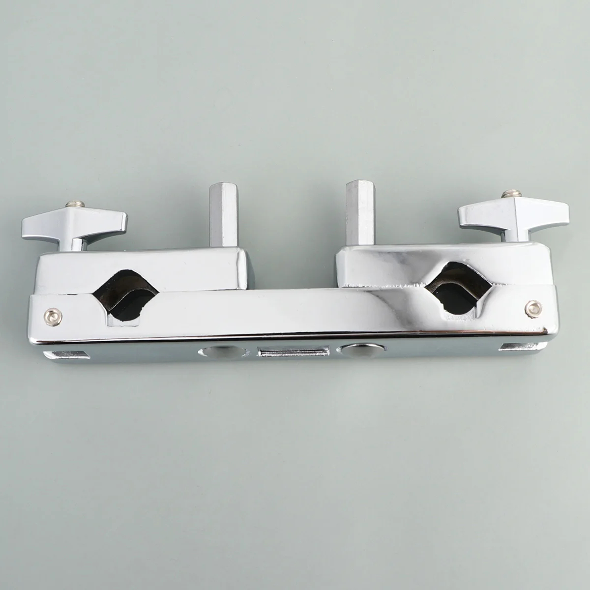 

Drum Holder Zinc Alloy Multi Function Double Mouth Clamp Balance Bracket Adjustable Height Secure Locking Oversized for Drummers