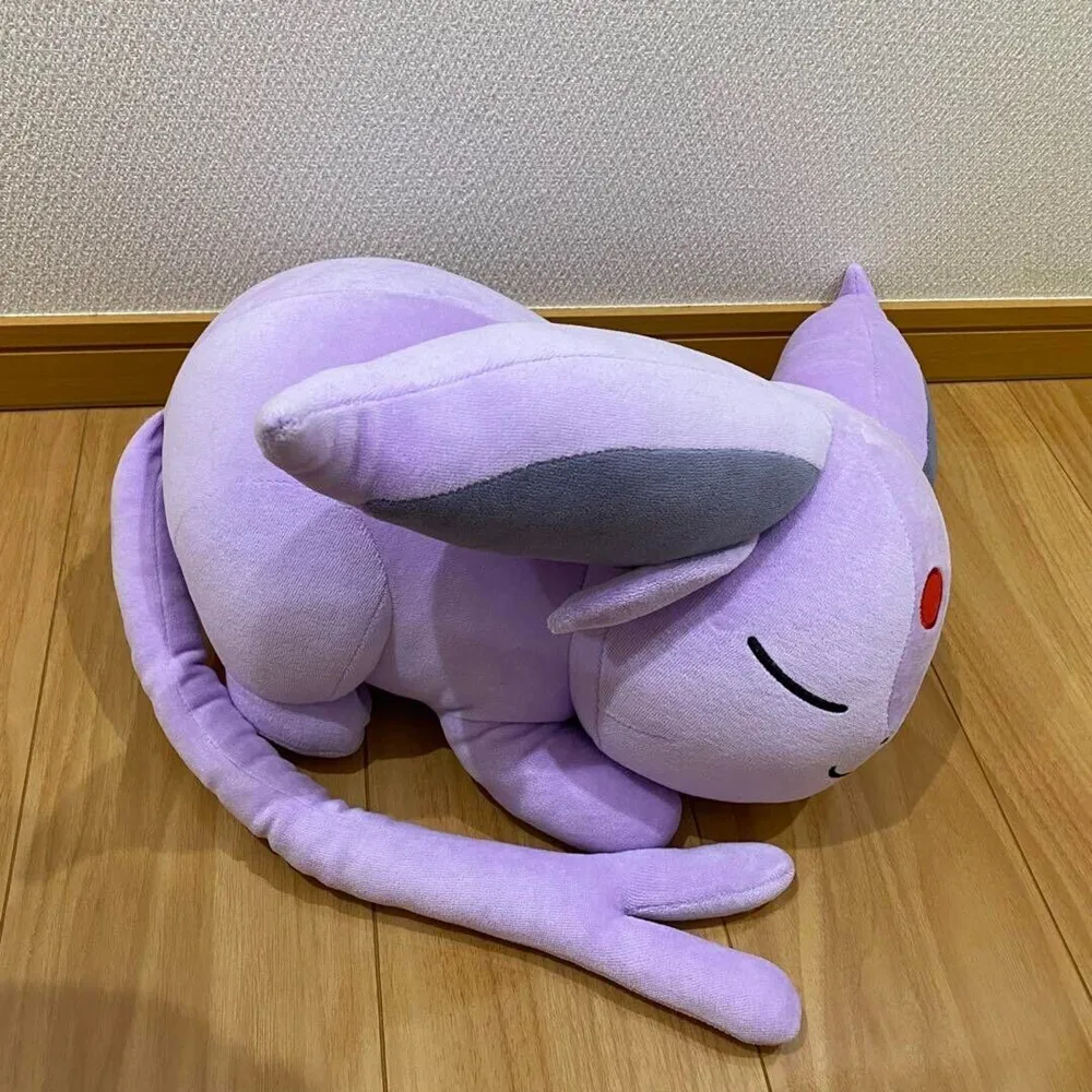 Pokemon original Eeveelution big sleep Espeon plush toy stuffed toys doll doll Christmas presents for children