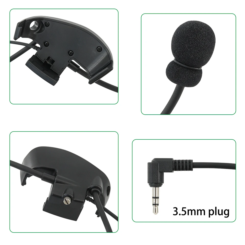 Kit de micro externe et cache-oreilles de tir électronique, casque anti-bruit, protection auditive