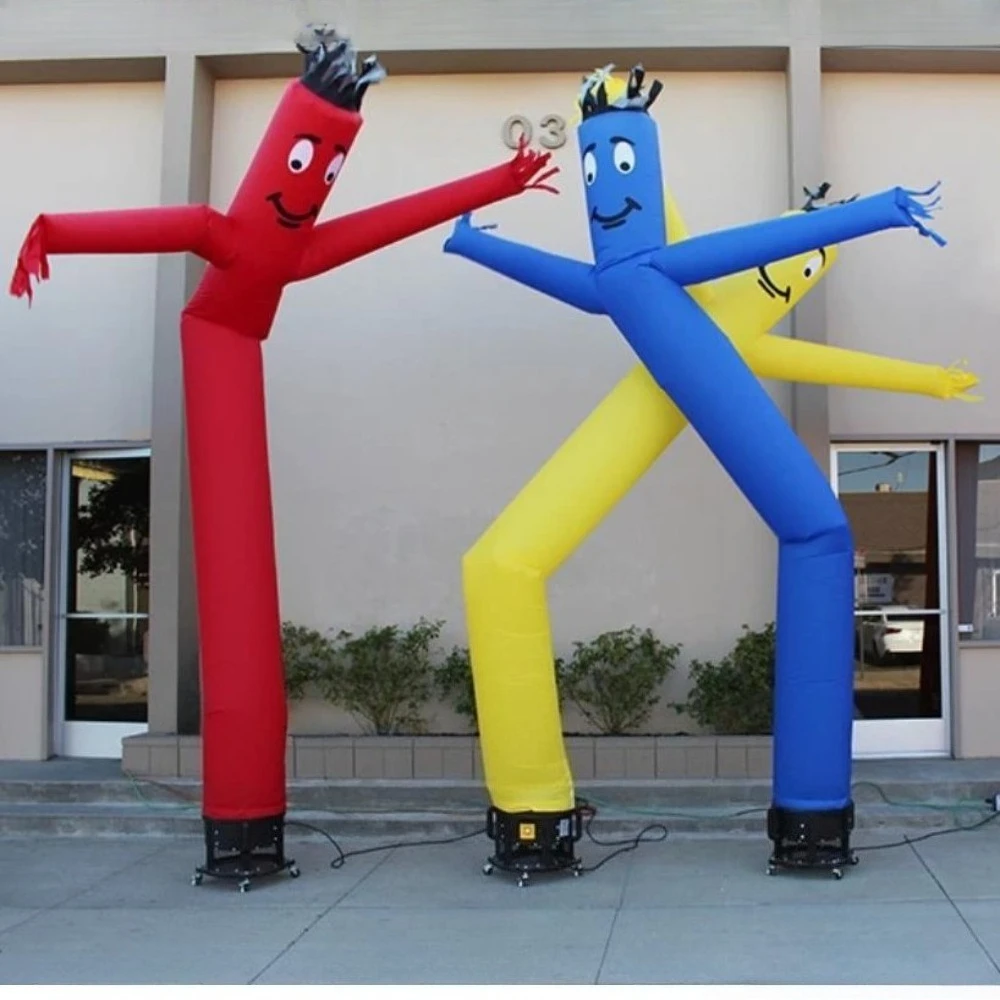 10-20ft Inflatable Air Dancer; Scarecrow; Inflatable Dance for Shop Sign to Scare Birds (Blower Not Included) view 5