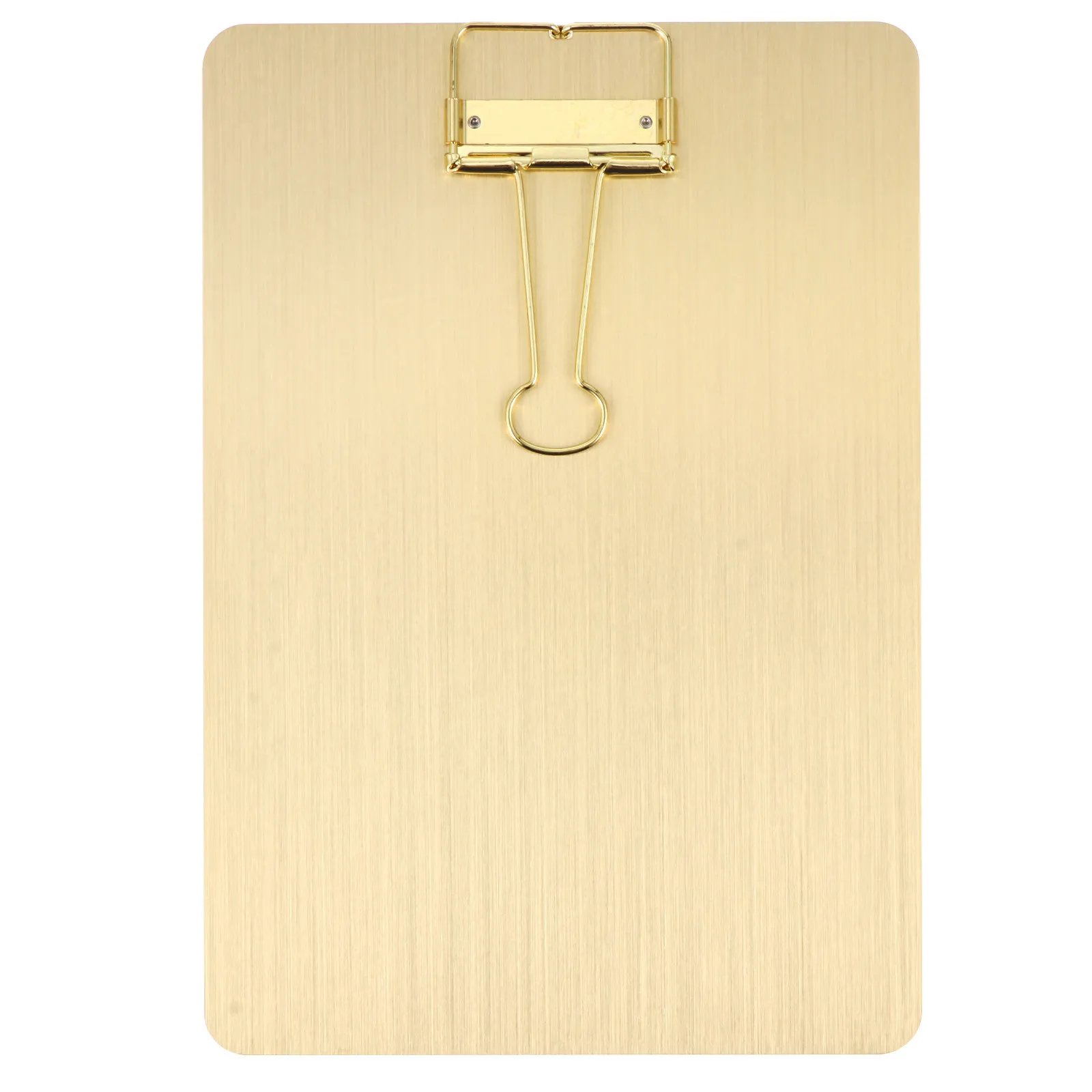 

1 шт. клипборд А5 из нержавеющей стали, сверхпрочный металлический зажим, удобный захват, эргономичный дизайн для офиса, школы, письма, рисования