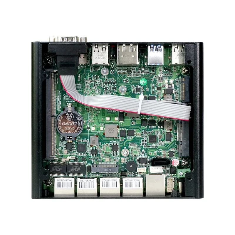 SZBOX pfSense Firewall Soft Router N150 N100 4x i226-V 2.5G LAN NVMe Barebone Fanless Mini PC HDMI2.0 DP AES-NI OPNsense