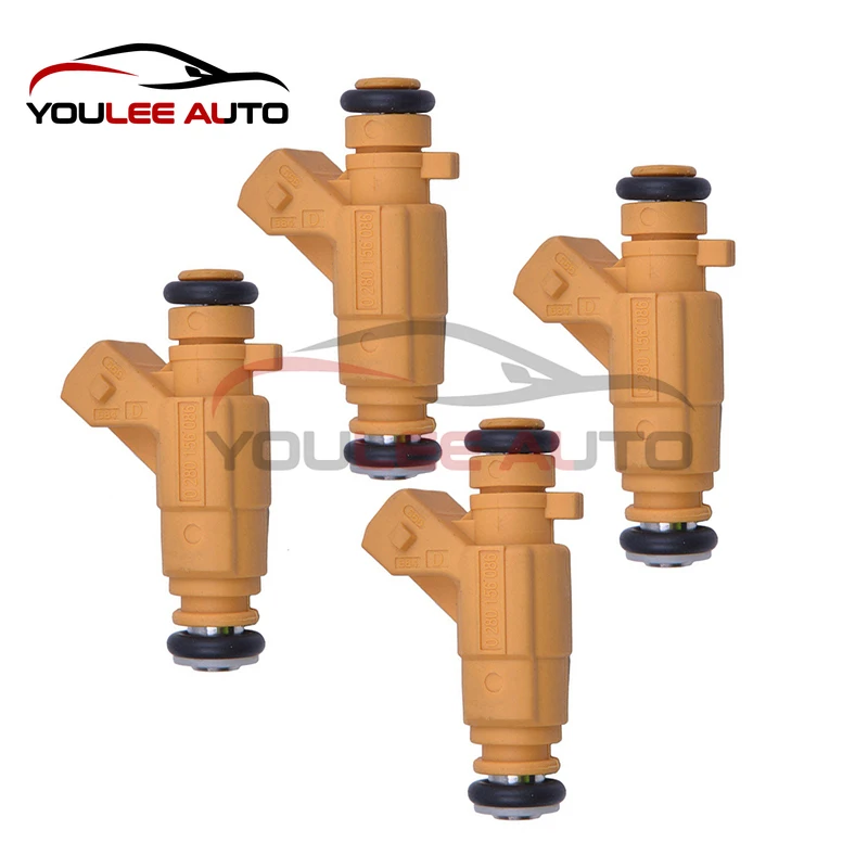 

4 шт. 0280156086 топливные форсунки для Chevrolet Opel Astra/Vectra 2.0, подвеска 2.4, Zafira 2.0 Brug Flexpower автозапчасти