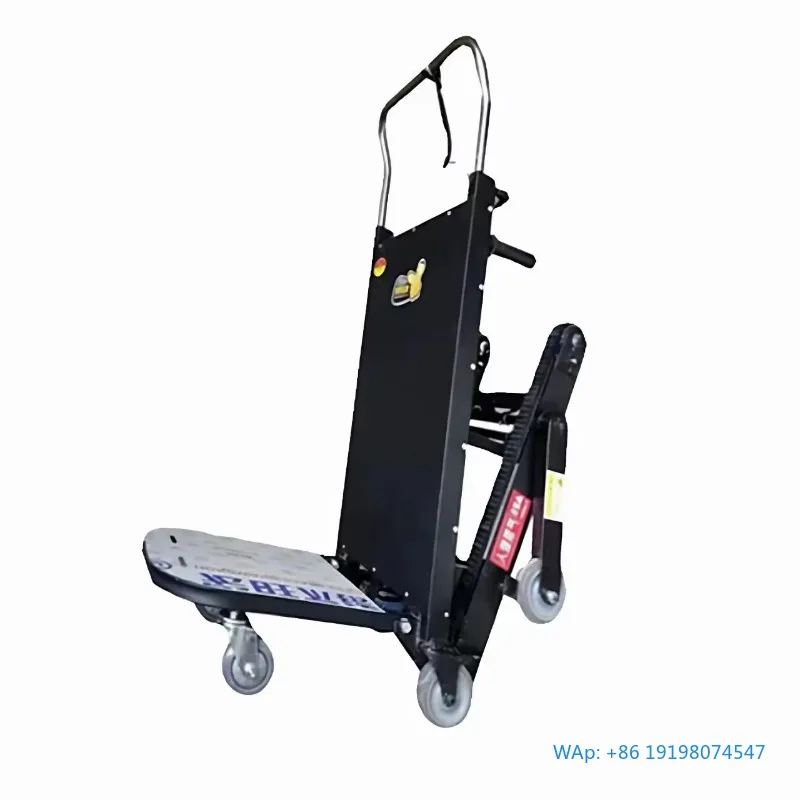 

Foldable Four Wheel Electric Stair Climbing Hand Truck 300kg CE Certified Heavy Transport Trolley