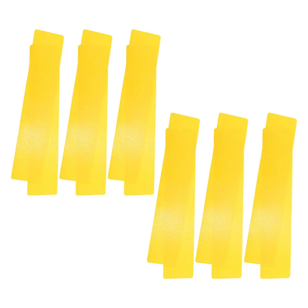 

12 Pcs Tennis Court Markings Floor Dots Logo Plate Carpet Spot Markers Pvc Flat Disc