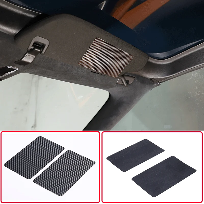 

For 2014-2019 Chevrolet Corvette C7 PVC car styling car vanity mirror outer panel sticker car interior protection accessories