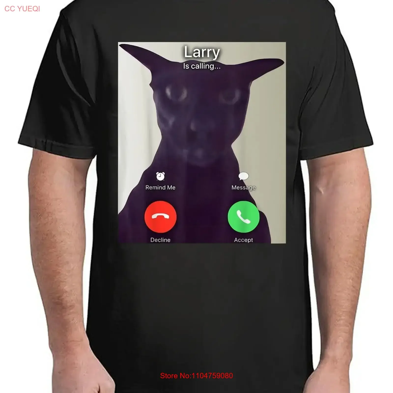 Evil Larry Cat For Adult S 4XL T Shirt vintage Washed Breathable designer clothes Stretched Versatile Slightly streetwear