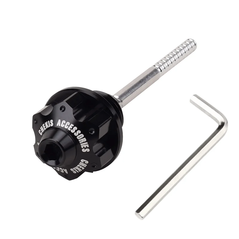 UHR Scooter Anti-Theft Oil Screw Cover Ruler For SYM JET X125 Cruisym150X FNX150 FNX125 Fiddle 4MICA Modification Accessories