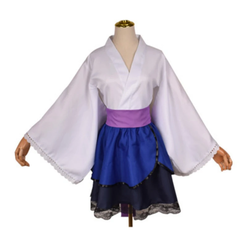 Anime Shippuden Uzumaki Cosplay Costume Sex Reversion Kimono Lolita Dress Girls Women Female Japan Style Dresses