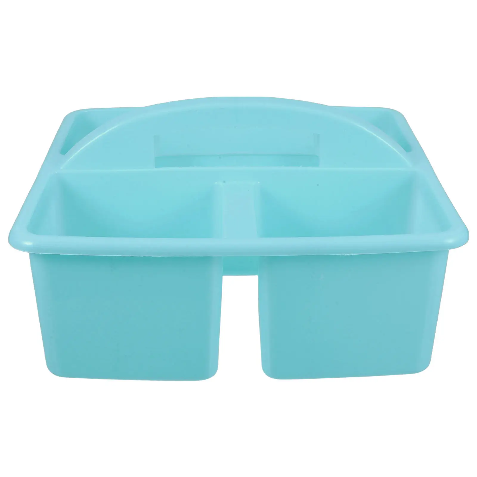 

Portable Compartment Storage Basket for Classroom Art Supplies Stationery Pencil Brush Organizer Kids School Desktop Holder