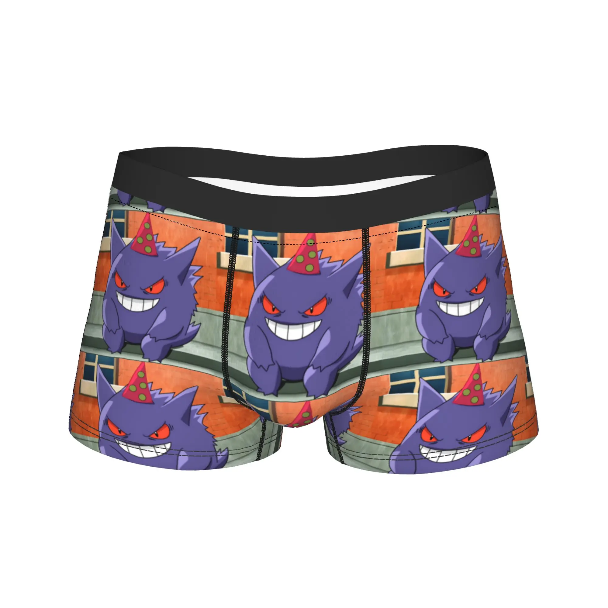 

Gengar Shorts Briefs Underwear Quality Male Comfortable Boxershorts Design Plus Size Underpants