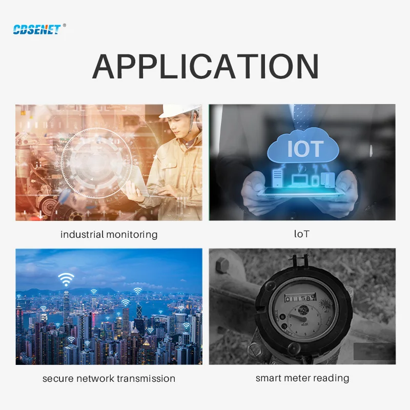 Cdsenet Lorawan Gateway in Industrie qualität e106 Lorawan Gateway Modul unterstützt SPI PCI-E SX1302 Chips E106-868G27P2