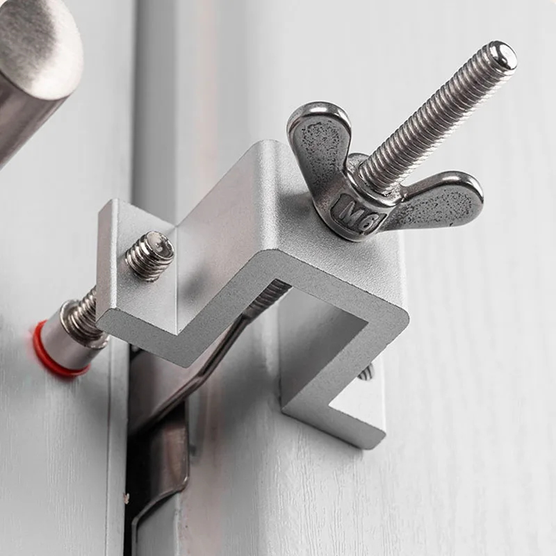 Female Lone Wolf Proof Hotel Door Stopper Door Top Anchor Secure Door Stop For Safety And Privacy