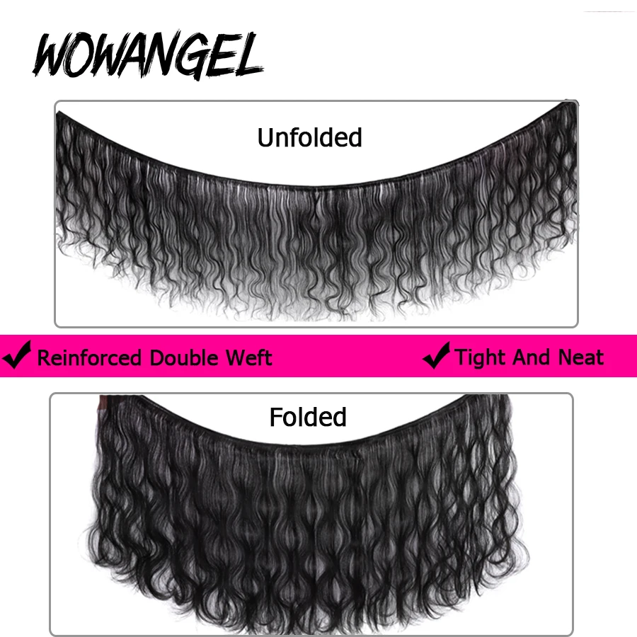 3/4 pieces 28 30 Inch Bundles Virgin Remy Brazilian Hair Body Wave Human Hair Natural Color 100% Silky Hair Wig Extensions