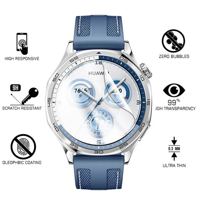 For Huawei Watch GT 5 GT5 Pro Screen Protector Hydrogel Film for Huawei Watch GT 5 GT5 Pro 46MM 42MM 41MM Film Foil Protection