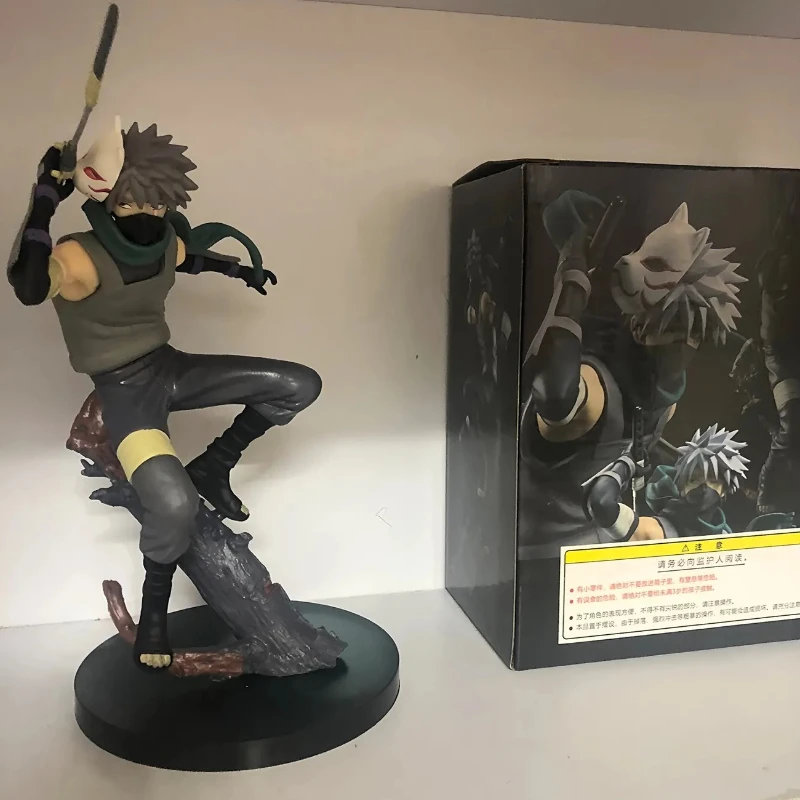 

Bandai Banpresto Naruto Shippūden Shadow Hatake Kakashi Double-headed Peripheral Ornaments Trendy Play Anime Figure Model Doll