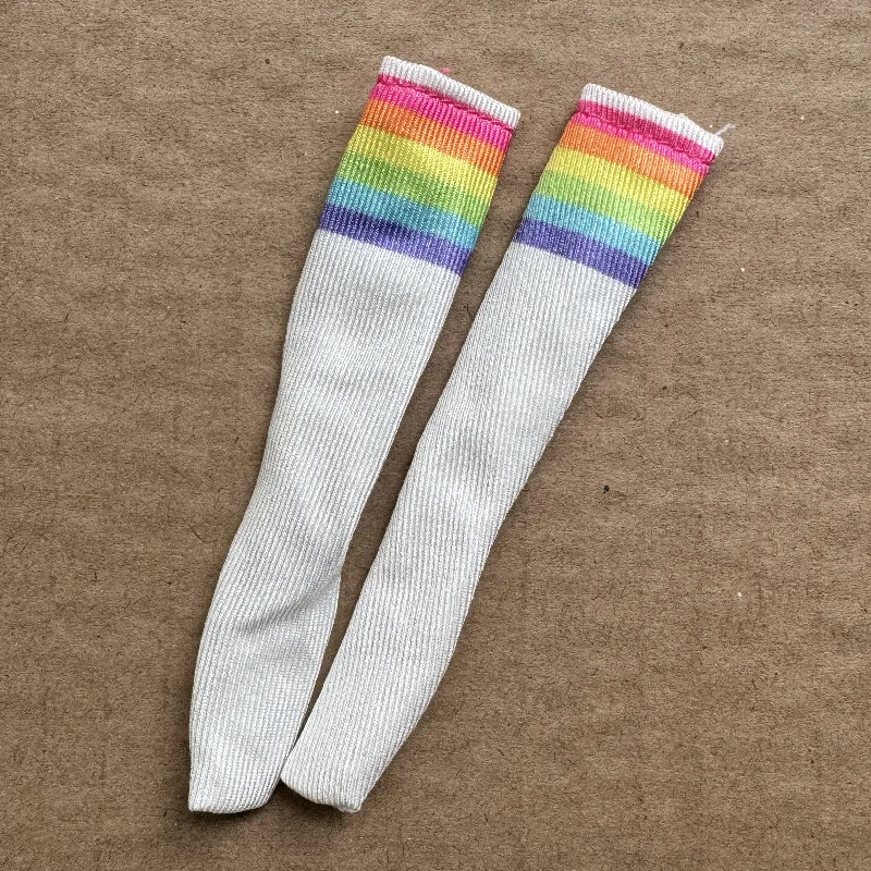 Regenbogen Puppe Schuhe Große Schwester High Heels Sandalen Stiefel Socken Puppe Dekore Mädchen Sammlung Spielzeug DIY Spielen Puppe Zubehör Schuhe – Detail 3