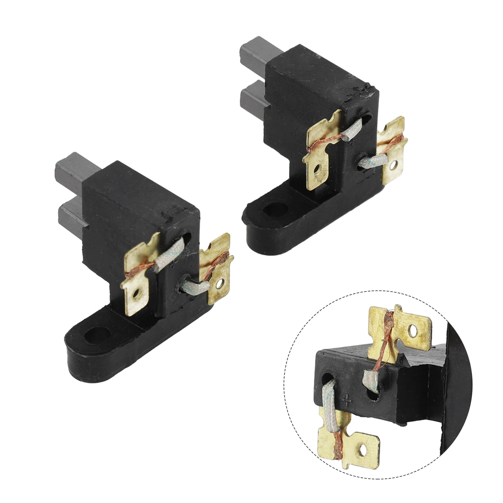 Carbon Brush Holder for Generator Electrical Circuit Completion in 2KW 3KW 5KW 8KW Units Designed for 168F 188F Engine Mounts