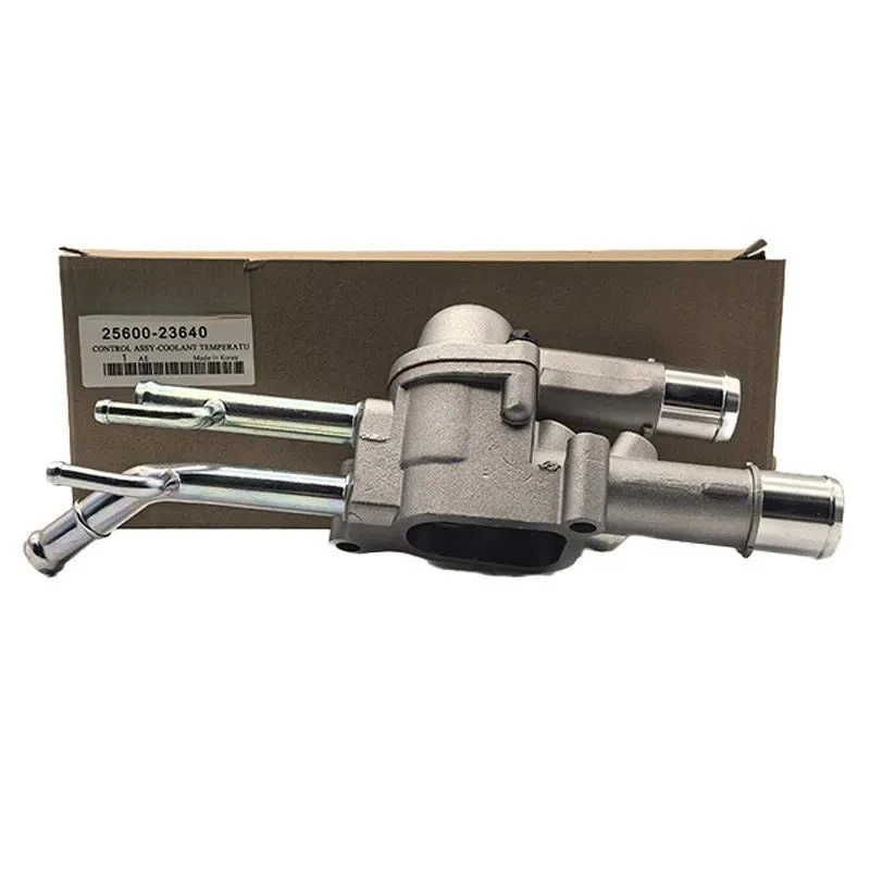 Thermostat Assembly 25600-23640 Compatible with Hyundai Sonata Elantra Tucson Engine Coolant Temperature Control Replacement