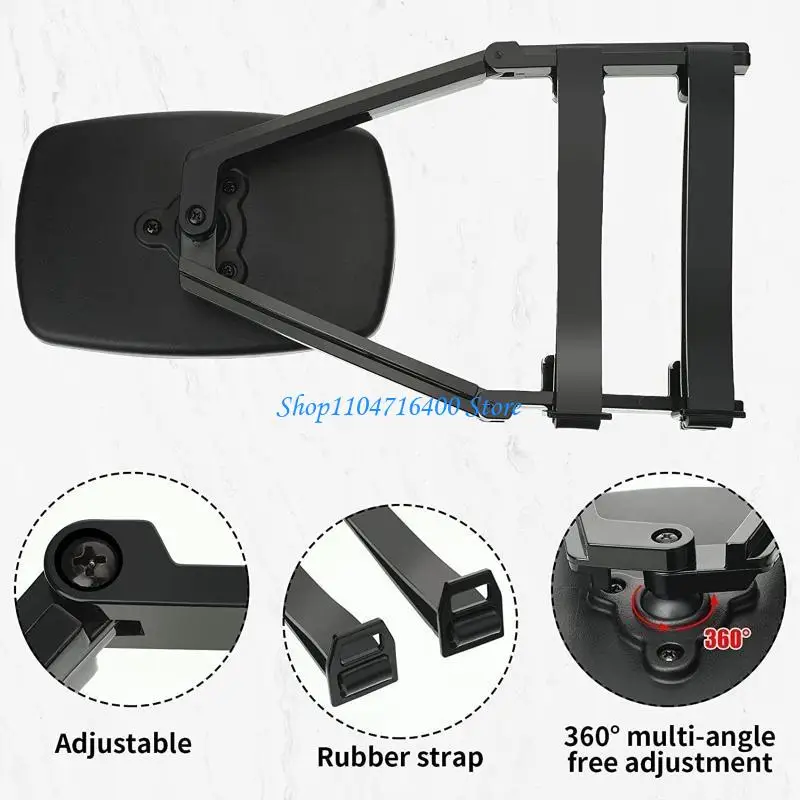 

y1gd Universal Clip-on Trailer Towing Mirror Trailer Towing Extension Mirror
