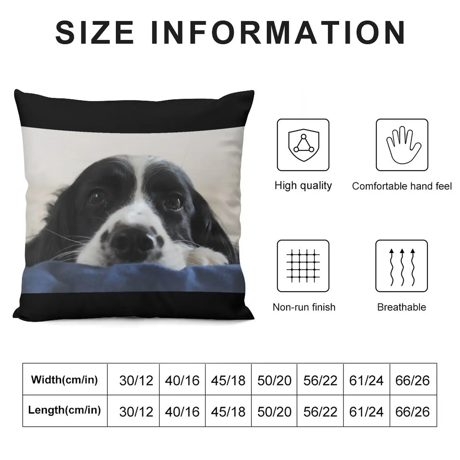 English Springer Spaniel Dog Throw Pillow Sofa Cushion Cushion Cover pillow