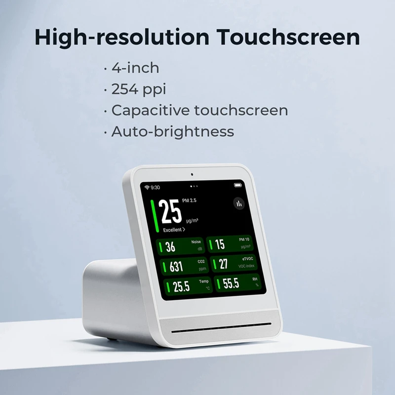 N11R--Air-Monitor-2-Smart-Home-Layar Sentuh-Kontrol-Suhu-Kelembaban-Sensor-CO-2-PM2.5-Detektor-Untuk-Aplikasi Mihome