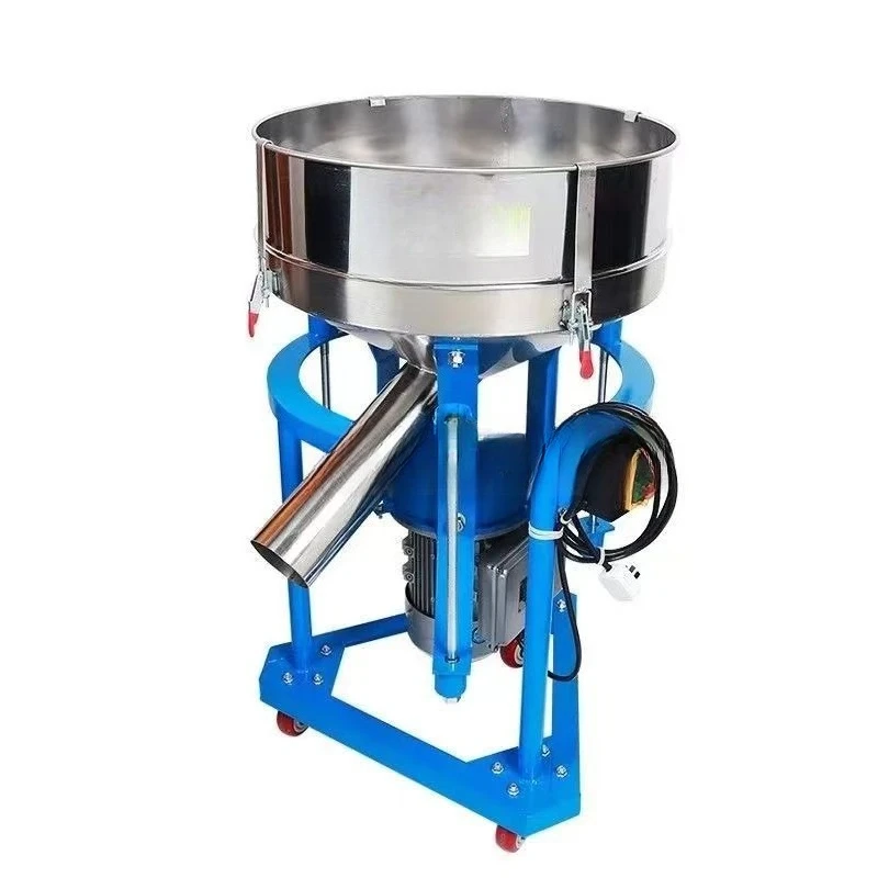 

Round electric vibrating screen flour vibrating screen machine, plastic powder automatic filter screening machine