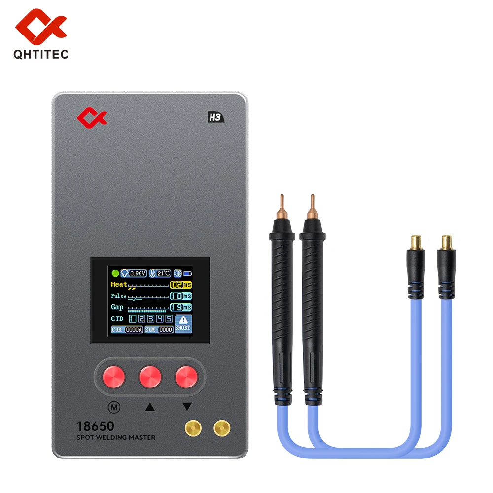 JCD Portable Handheld Intelligent Color Screen Spot Welding DIY Mini Welding Machine Reparir Tool for 18650 Battery