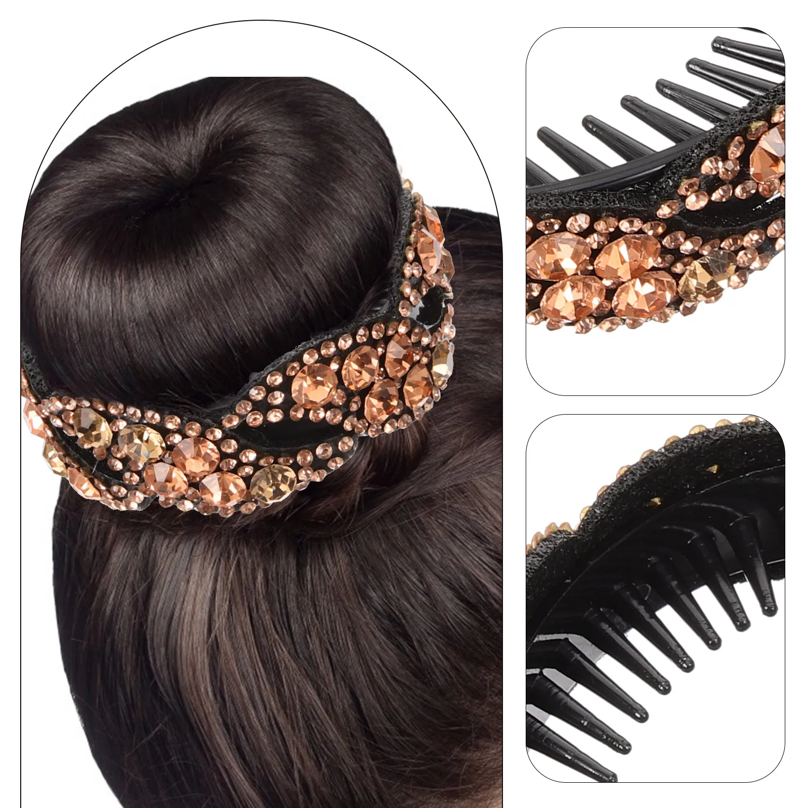 

Ergonomic Hair Clips Ponytail Holders Comfortable Accessories Women Girls Durable Styling Daily Wear Party Gift