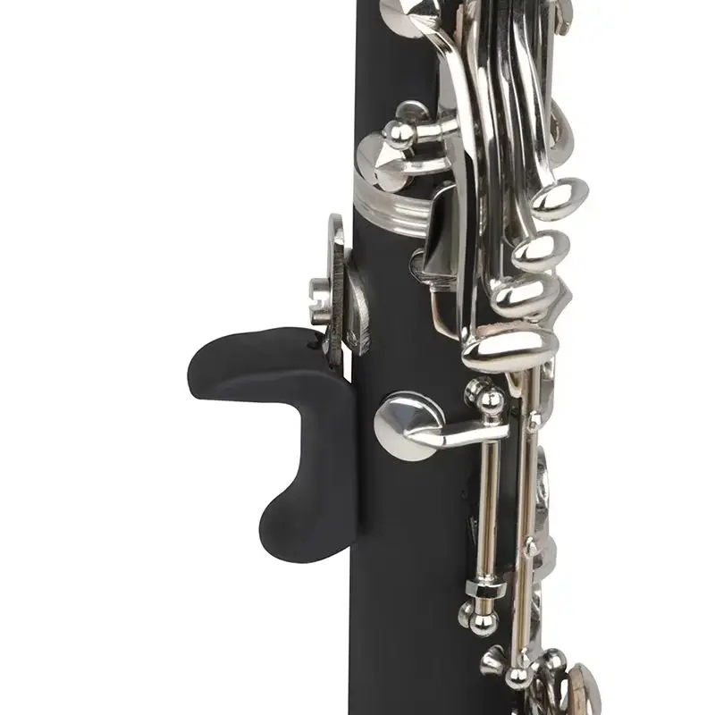 قابل للتعديل الكلارينيت المزمار الإبهام إصبع بقية غطاء سيليكون آلات النفخ الخشبية الكلارينيت المزمار أجزاء اكسسوارات 1.5 مللي متر 2 مللي متر 3.5 مللي متر #3