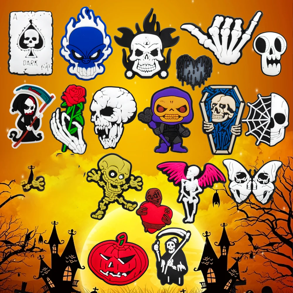 Halloween Shoe Accessories Charms For Multiple Styles Shoe Charm Cartoon Animals Shoe Decoration For Kids Adults Gifts