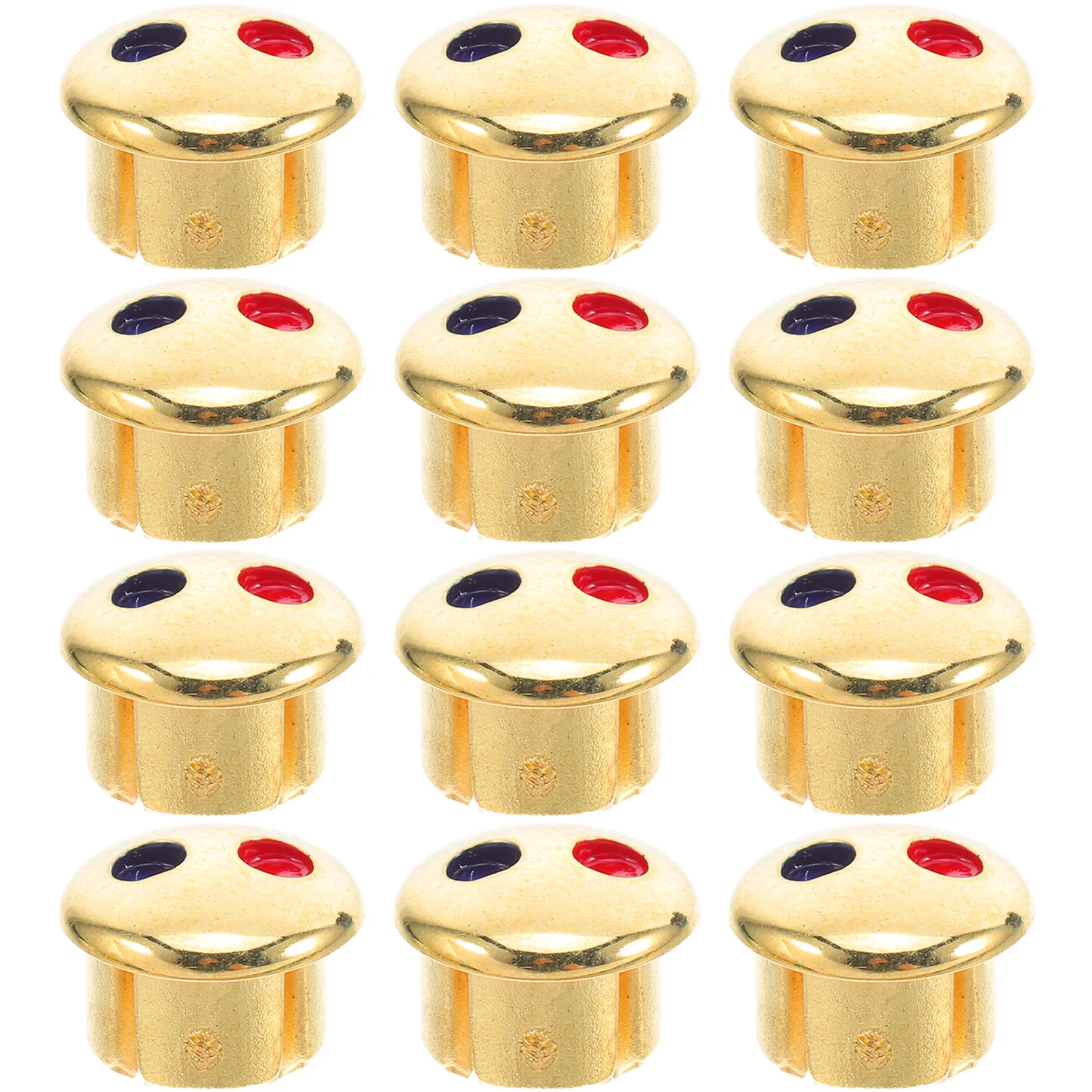 30pcs Faucet Hot Cold Water Markers Clear Temperature Indicators For Bathroom Kitchen Sink Taps Durable Plastic Replacement