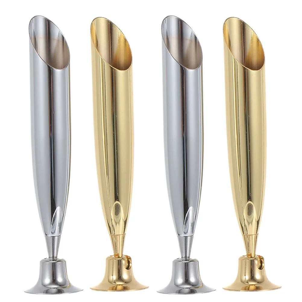 

4pcs Simple Quill Holder Multifunctional Stand For Office Creative Pen Rest Vintage Pen Storage Pencil Holder