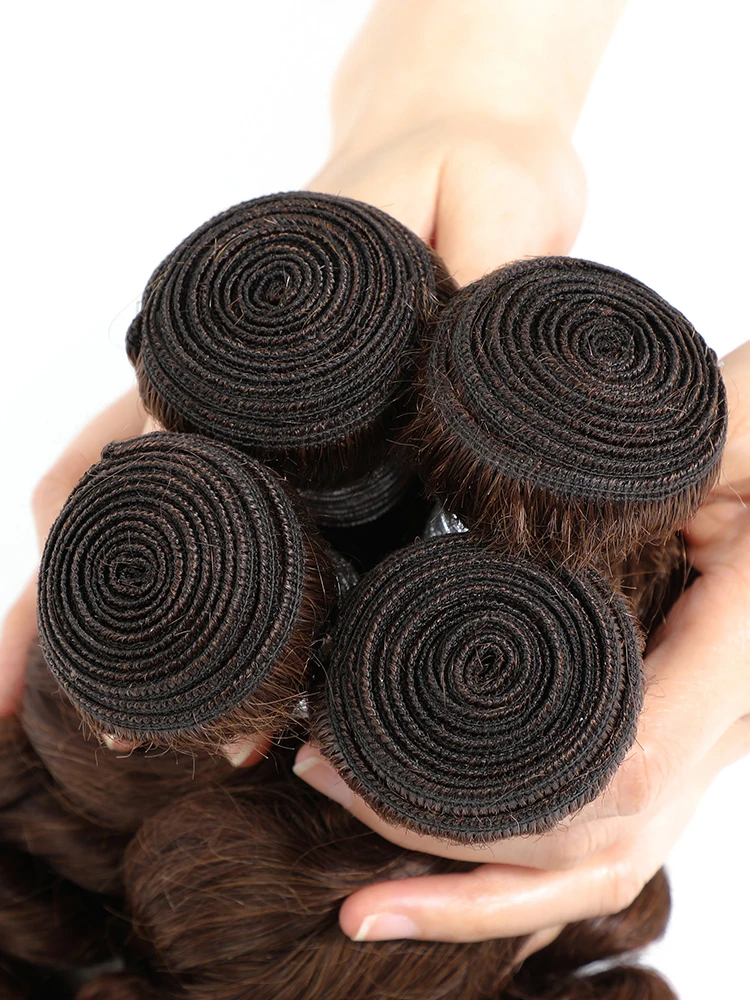 #4  Chocolate Brown Body Wave  - Hair Care Indian review and price