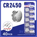 40PCS CR2450 TE(G)