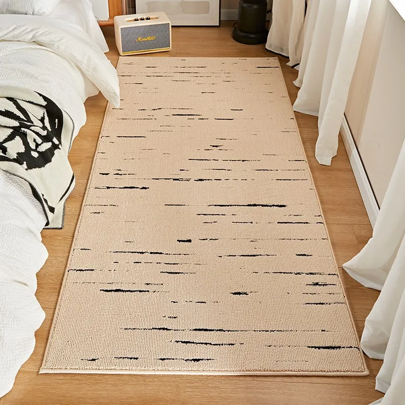 

French medieval bedroom bedside blanket long carpet living room wabi sabi wind advanced sense light luxury waterproof an