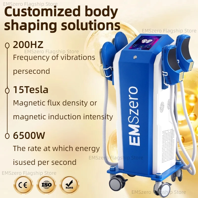 EMSzero Neo Hiemt Body Sculpting Machine 15 Tesla electromagnetic stimulation Slimming Muscle Equipment Salon SPA