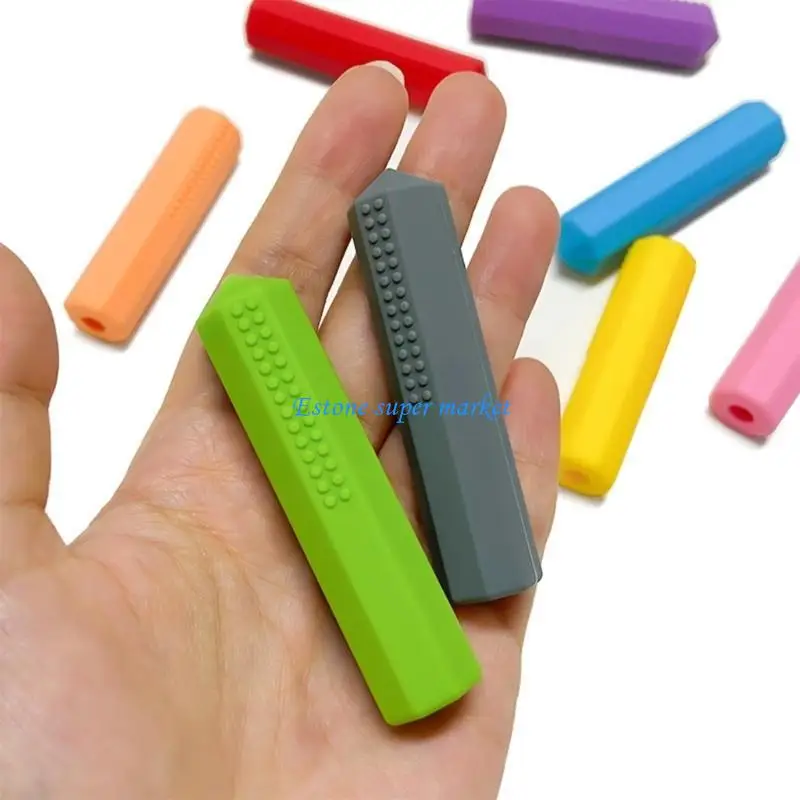 090B Sensory Chew Baby Chew Toy Pencil Protector With Easy Clean Safe Design