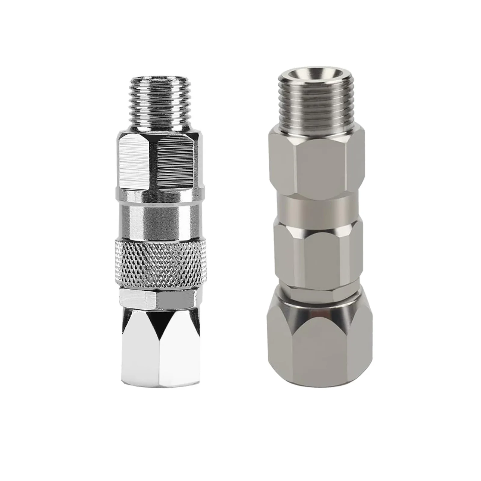 2pcs Sprayer Hose Swivel Joint 360 Degree Rotation 1/4 To 1/4inch 1/4 To 3/8inch For Spray High Pressure Hose Pipe Connector ﻿