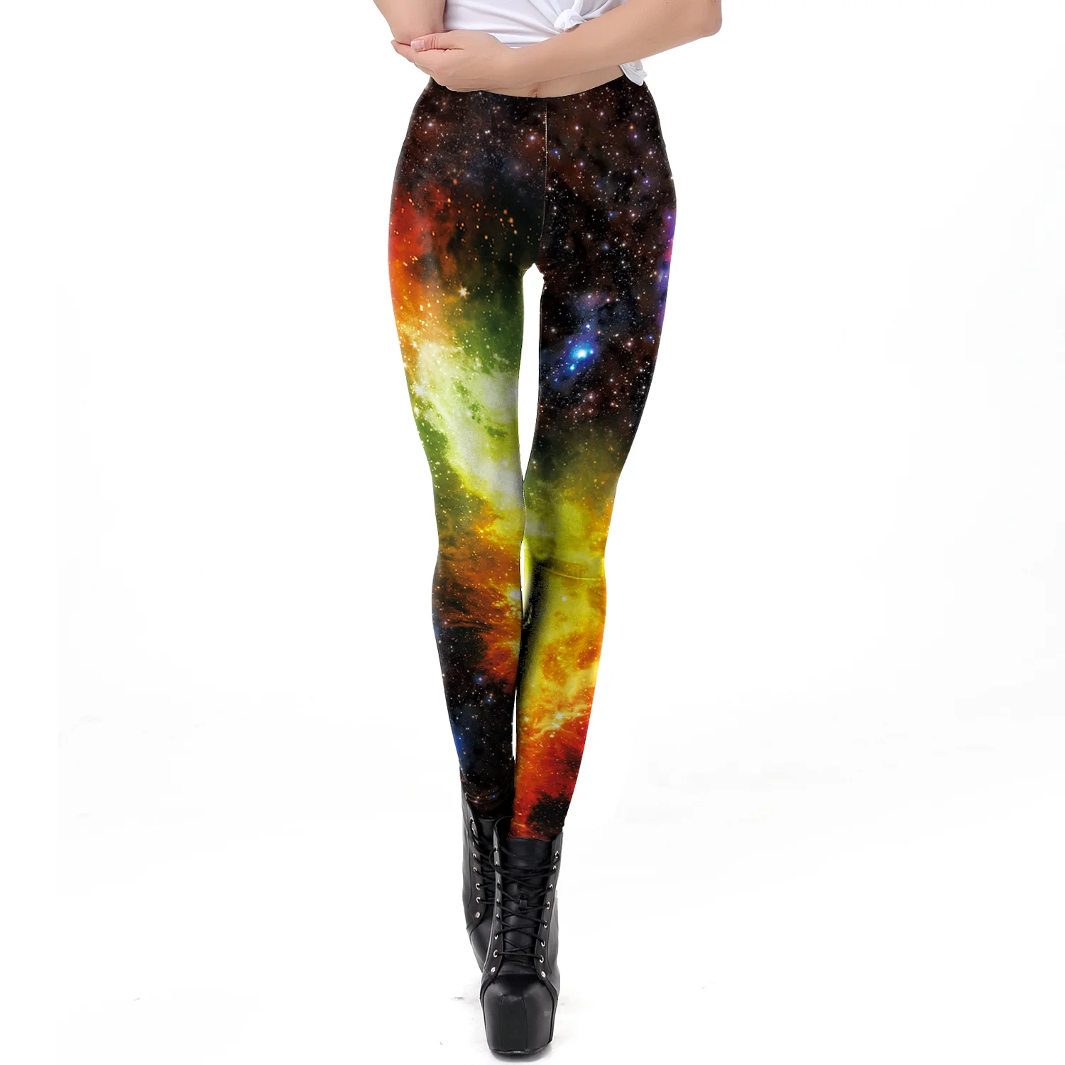 Nadanbao Fashion Leggings Sexy Casual and Colorful Leg Warmer Fit Most Sizes Leggins Pants Trousers Woman's Leggings