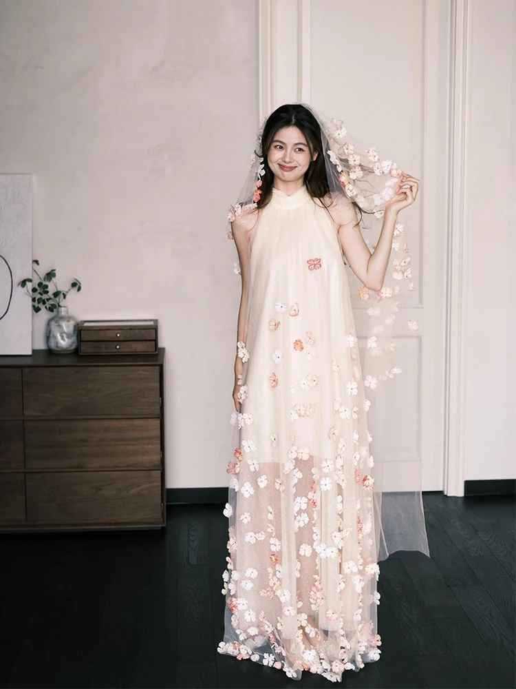 

Sweet Sle Wedding Morning Robe for Women Unique Off-oulder Lace Dr High Waist A-Line Skirt Long Gown for Engagement Ph...