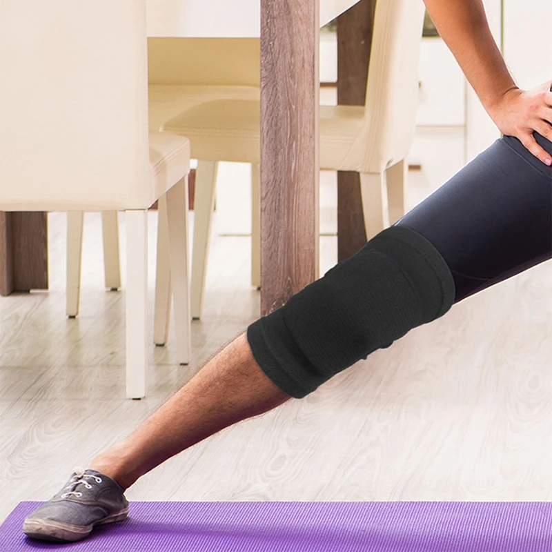 1Pair Sports Knee Pads for Volleyball Yoga Women Kids Men Patella Brace Support Dancing Kneepad Fitness Protector Work Gear