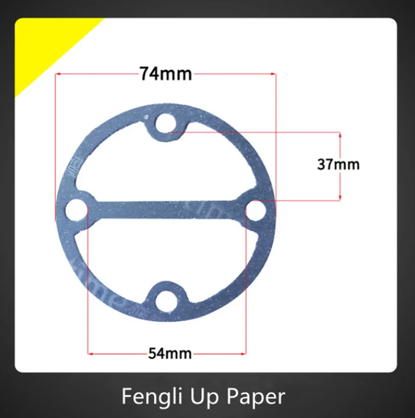 Plastics Paper Air Compressor Cylinder Head Base Valve Plate Sealing Gasket Washers