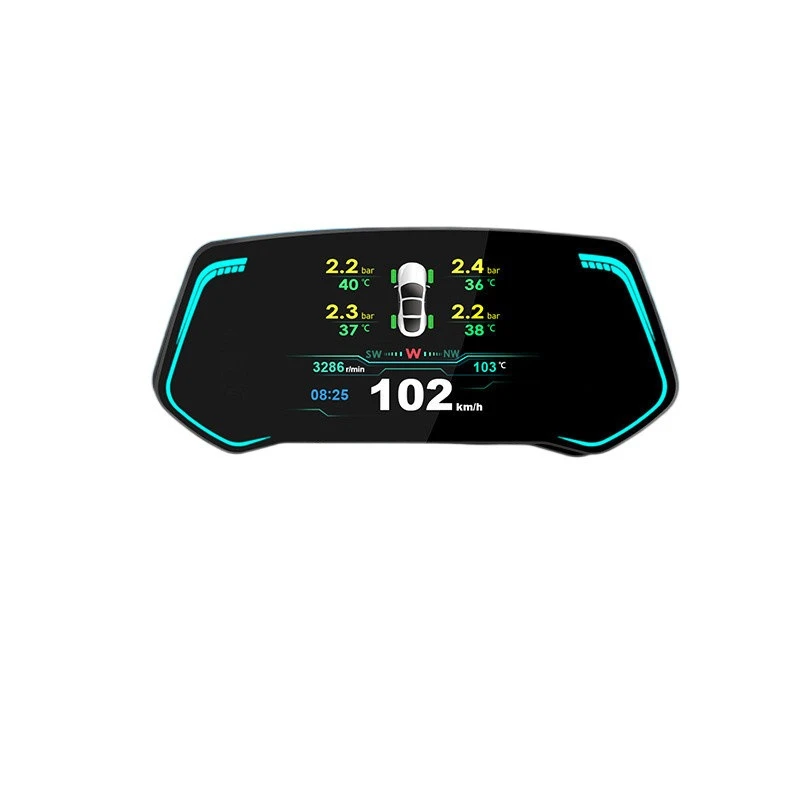 

Display, altitude slope navigation, speed new energy multi-function instrument