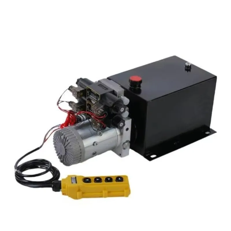 

Dc Electric Hydraulic Oil Pump Double Acting Vehicle Hydraulic Pump Light Truck Truck to Dump Power Unit