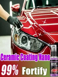 Rapid Ceramic Coating Fortify Car Wax Polish Spray Hydrophobic Intense Gloss Shine For Glass&Wheels&Paint Sealant Detail