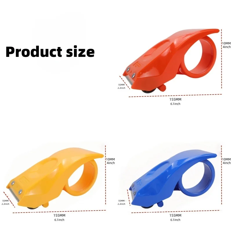 Tape Sealer Heavy Duty Shipping Tape Dispenser,Reusable, Eco-Friendly Master Piece Dispenser for Pros with Patented 10° Sloped