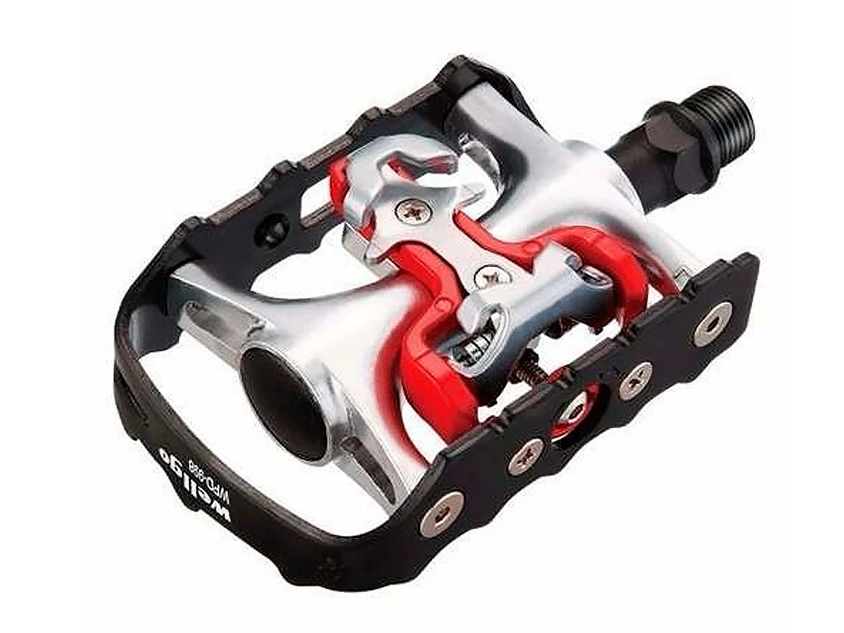 Pedal de Bicicleta Clip Plataforma Wellgo M998 Mtb