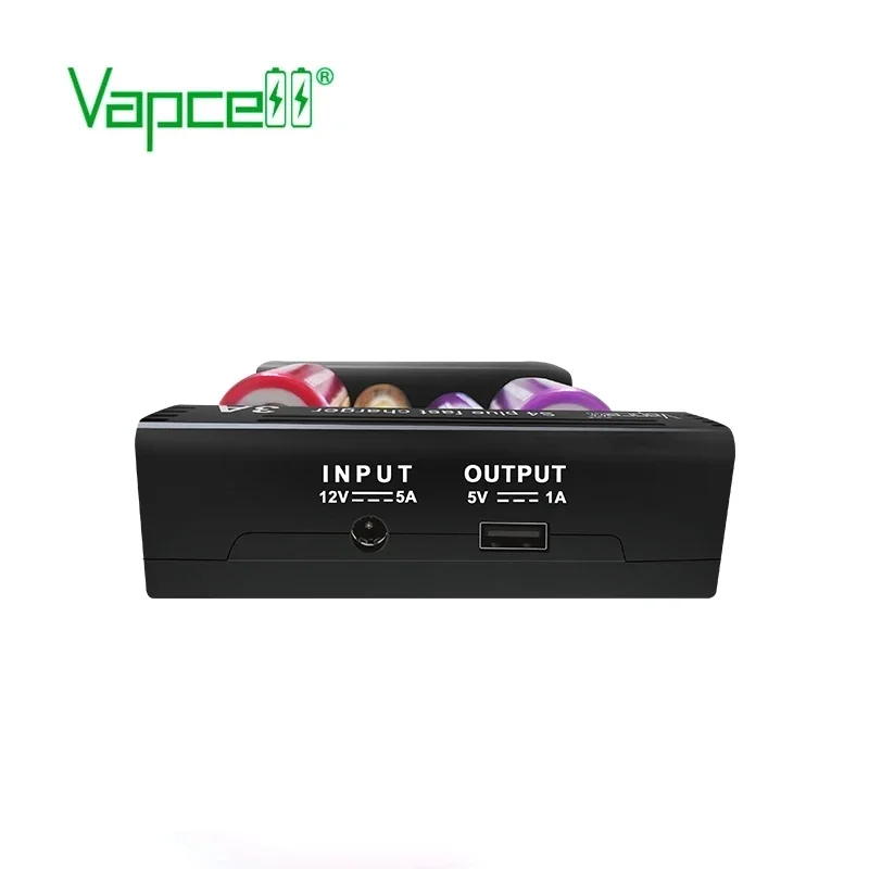 Vapcell S4 Plus V3.0 Upgrade Version Charger 4 Slot 12A Fast Battery Charger With NEW Storage Mode For AAA 18650 21700 26650