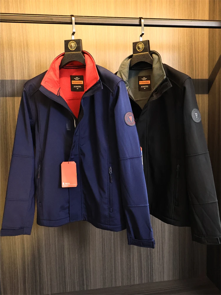 

Мужская мягкая бирка для активного отдыха на открытом воздухе, осень-зима, ветрозащитная, водонепроницаемая, теплая, модная, цветная, бл.